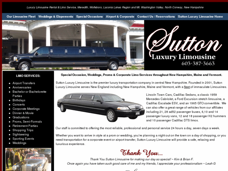 www.sutton-limo.com