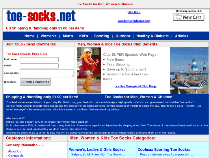 www.toe-socks.net