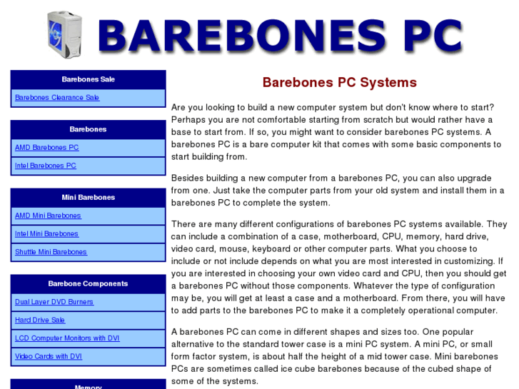 www.barebones-pc.com