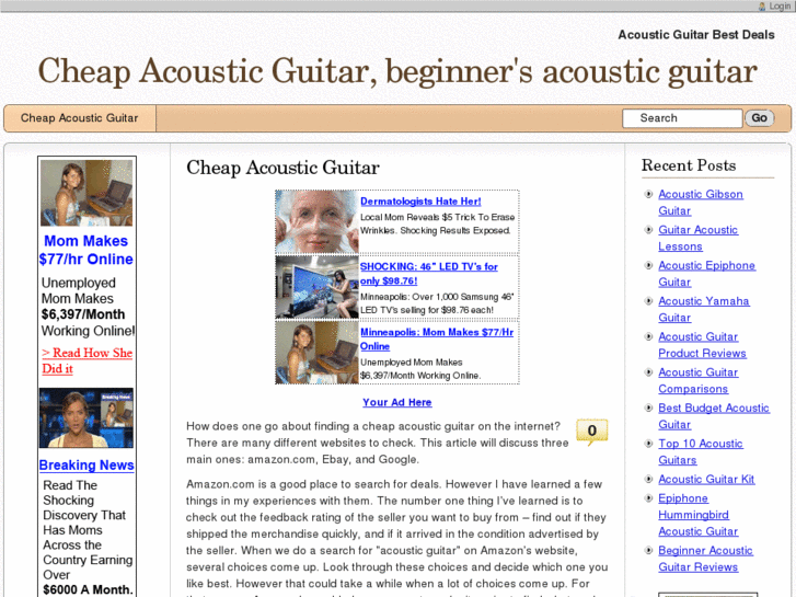 www.cheapacousticguitars.org