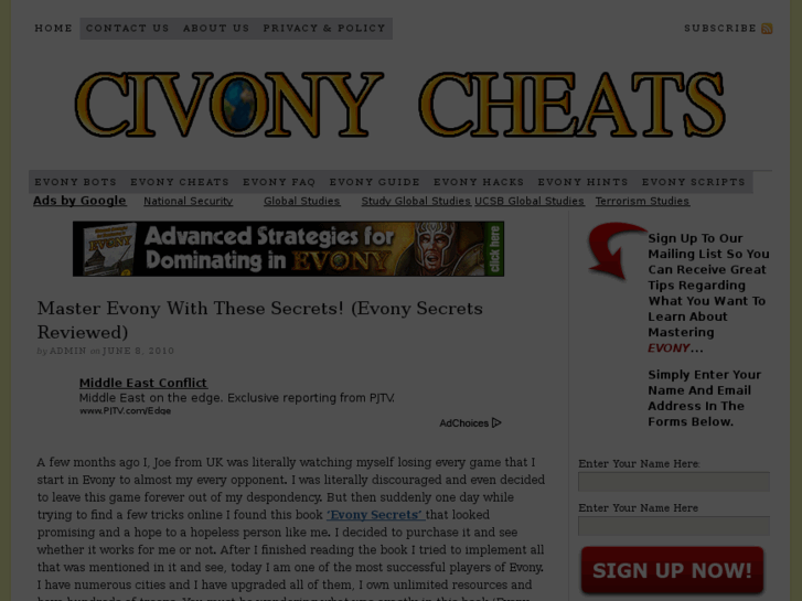 www.civonycheats.com