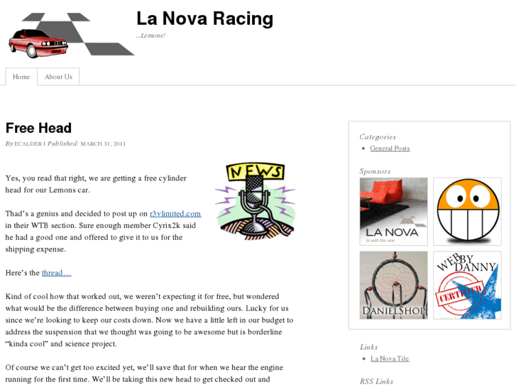 www.lanovaracing.com