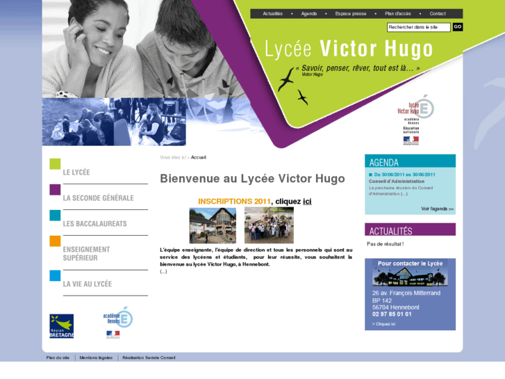 www.lyceevictorhugo-hennebont.com