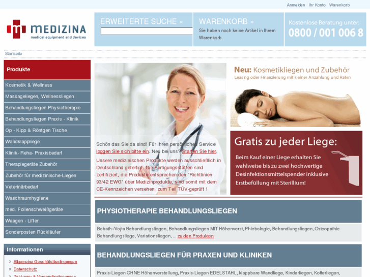 www.medizina.de