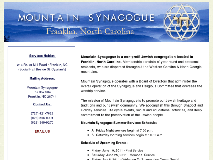 www.mountain-synagogue.org