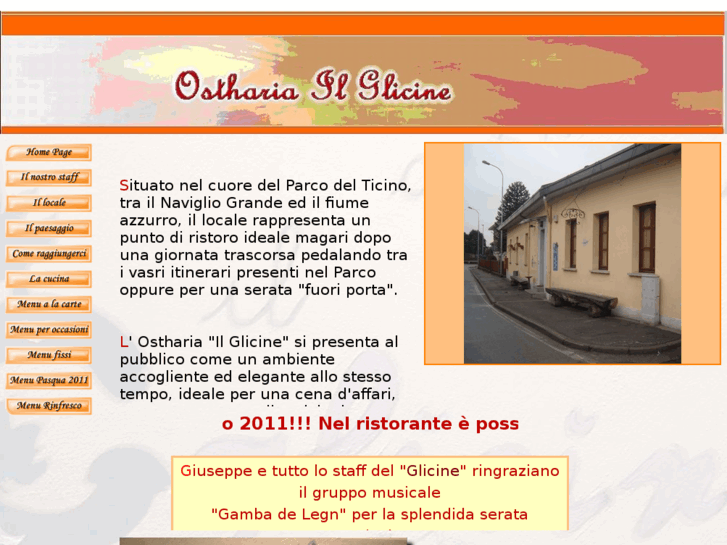 www.osteriailglicine.net