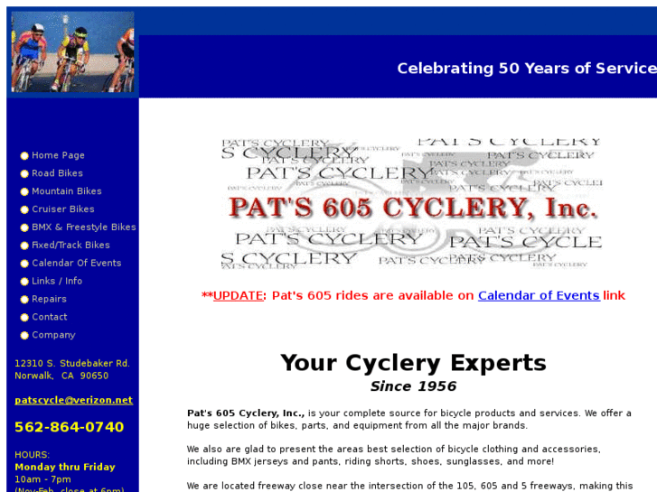 www.pats605cyclery.com