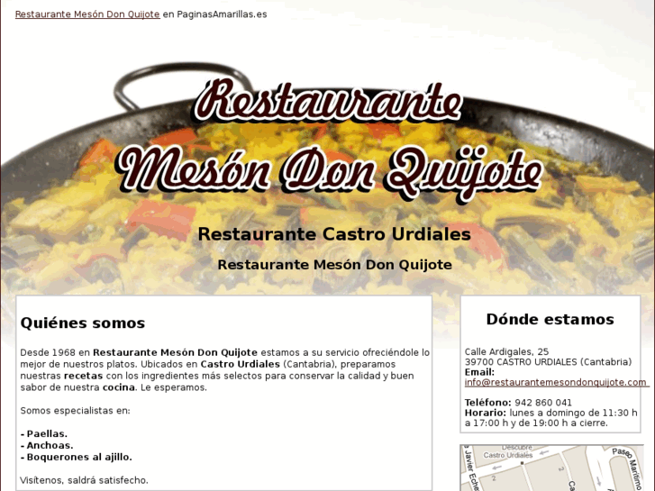 www.restaurantemesondonquijote.com