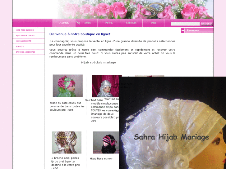 www.sahrahijabmariage.com