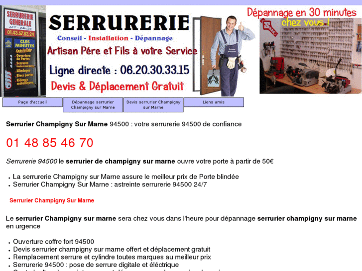 www.serrureriechampignysurmarne.fr