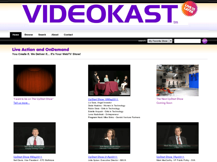 www.videokast.tv