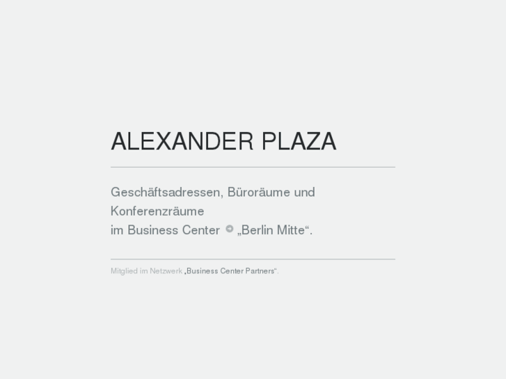 www.alexanderplaza.com