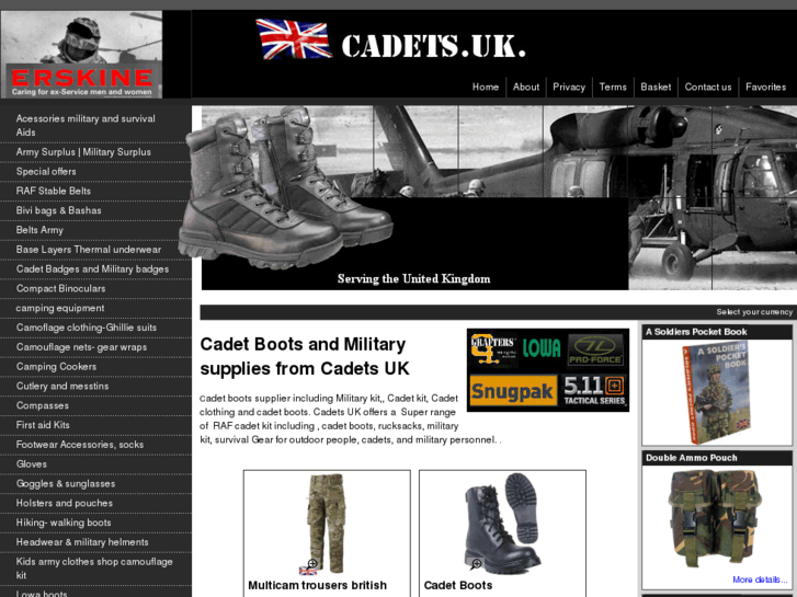 www.cadetsshop.co.uk