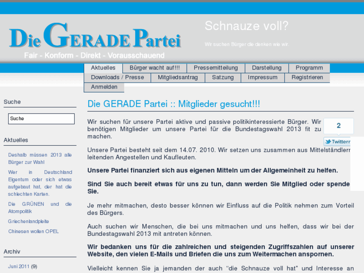 www.die-gerade.de