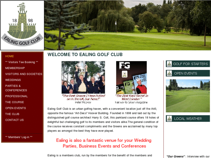 www.ealinggolfclub.com