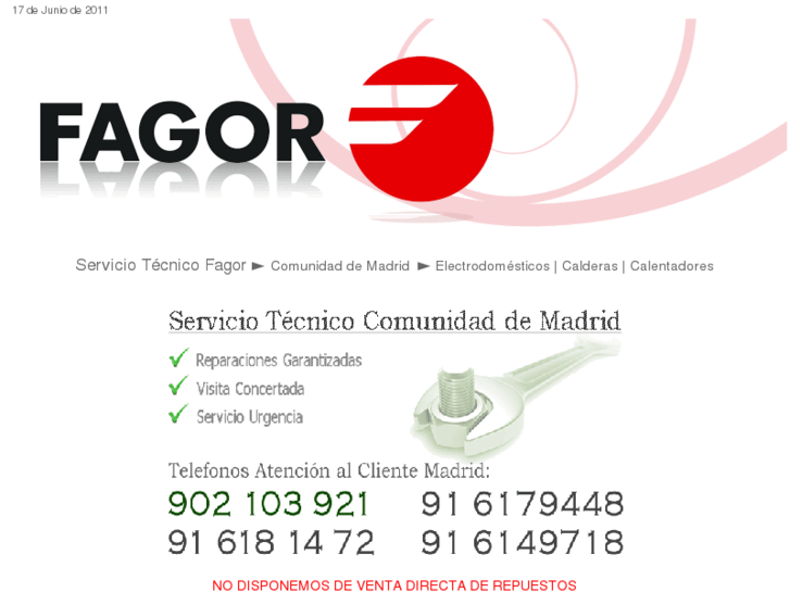 www.fagor-madrid.com.es