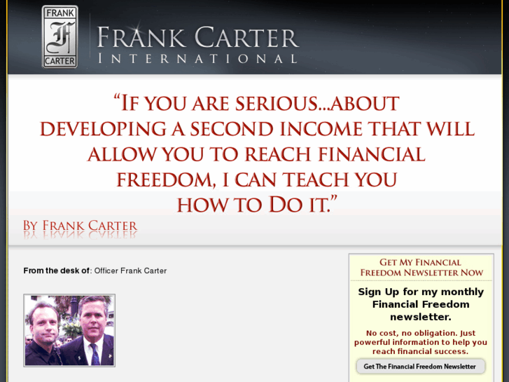 www.frankcarterinternational.com