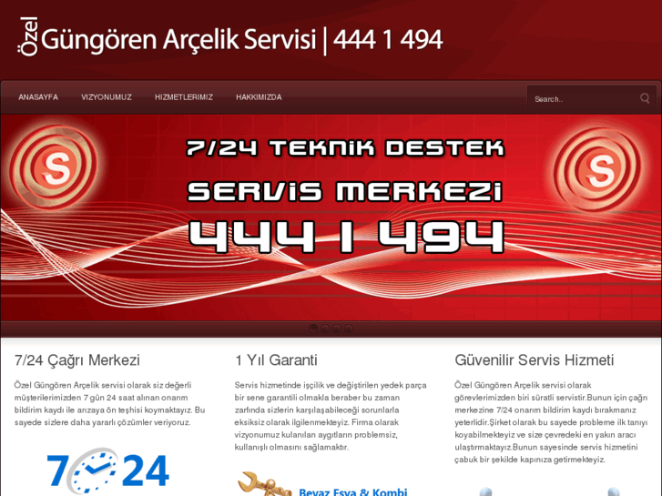 www.gungorenarcelikservisi.net