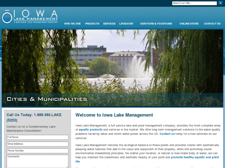 www.iowalakemanagement.com