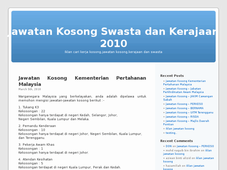 www.jawatan-kosong.org