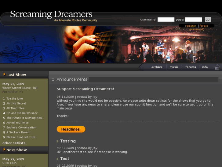 www.screamingdreamers.com