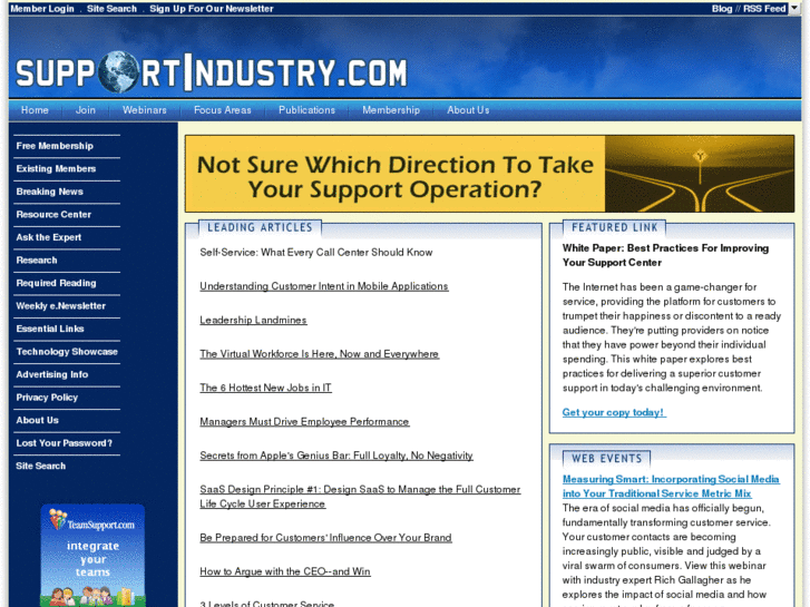 www.supportindustry.net