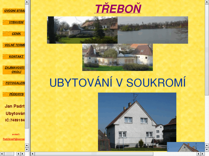 www.trebon-ubytovani.com