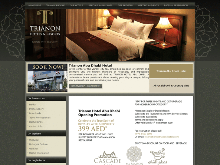 www.trianon-hotels.com