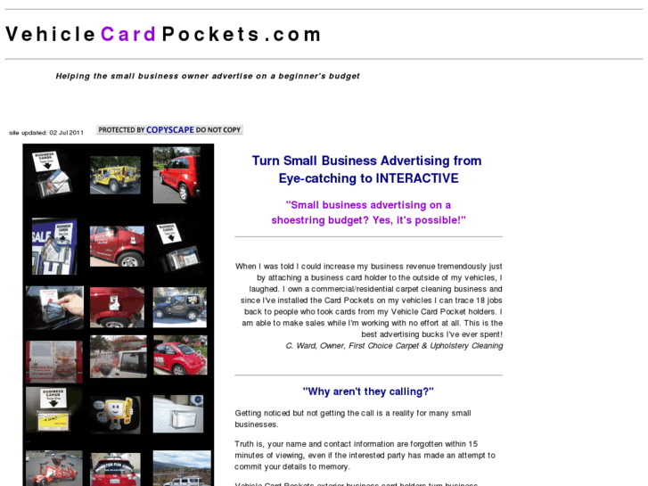 www.vehiclecardpockets.com