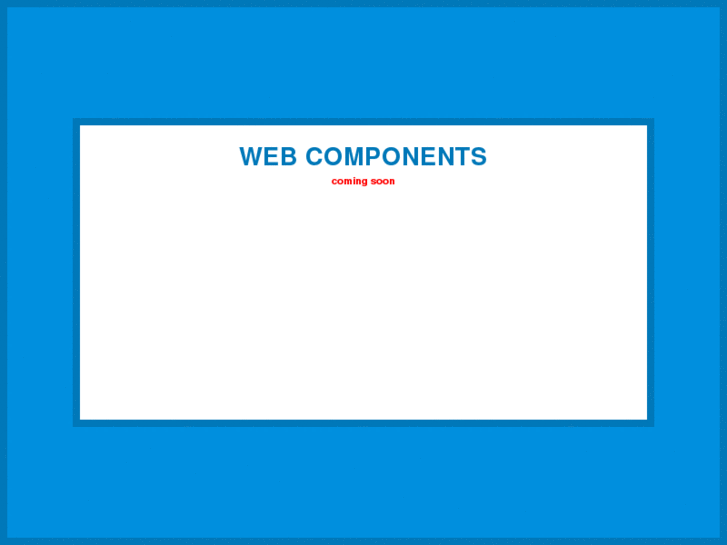 www.webcomponents.com