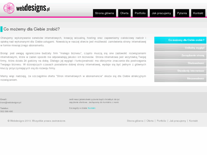 www.webdesigns.pl