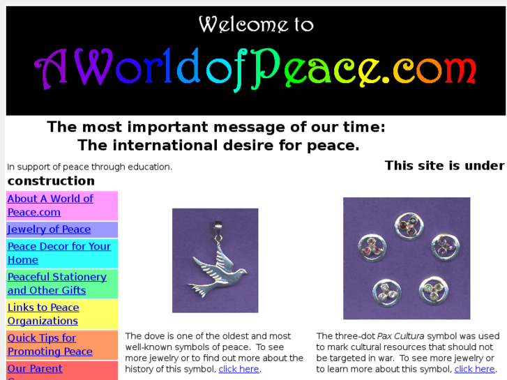 www.aworldofpeace.com