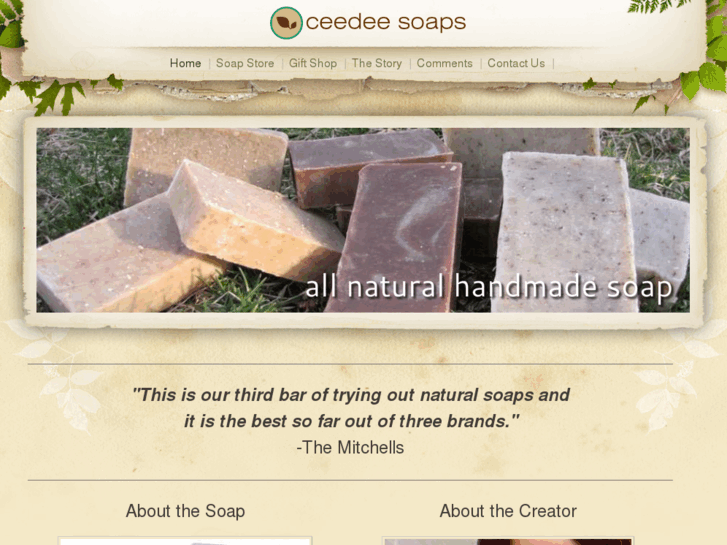 www.ceedeesoaps.com