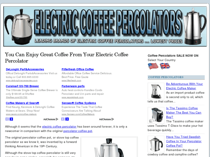 www.electriccoffeepercolator.net