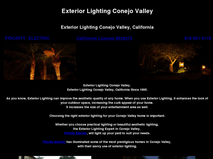 www.exteriorlightingconejovalley.com