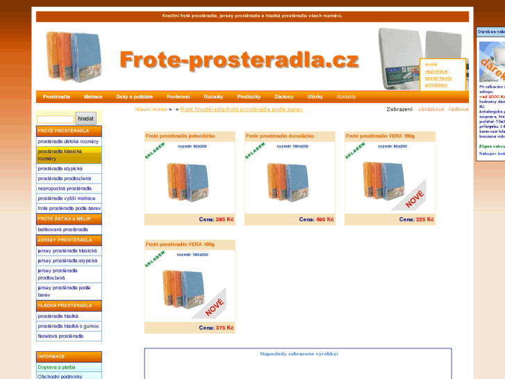 www.frote-prosteradla.cz