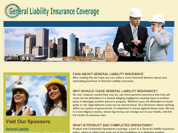 www.generalliabilityinsurancecoverage.com