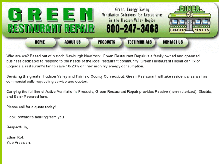 www.greenrestaurantrepair.com