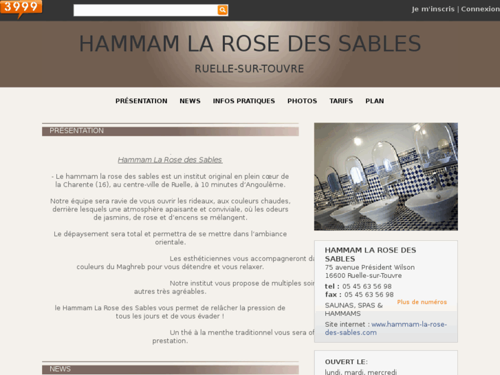 www.hammamlarosedessables.com