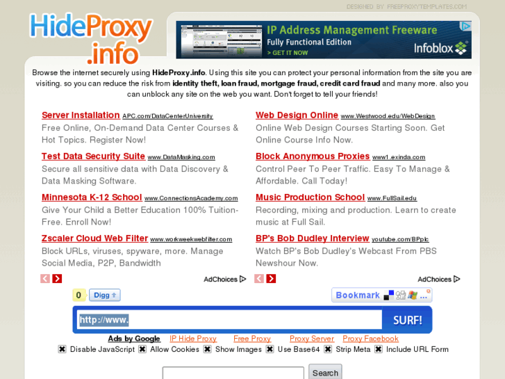 www.hideproxy.info