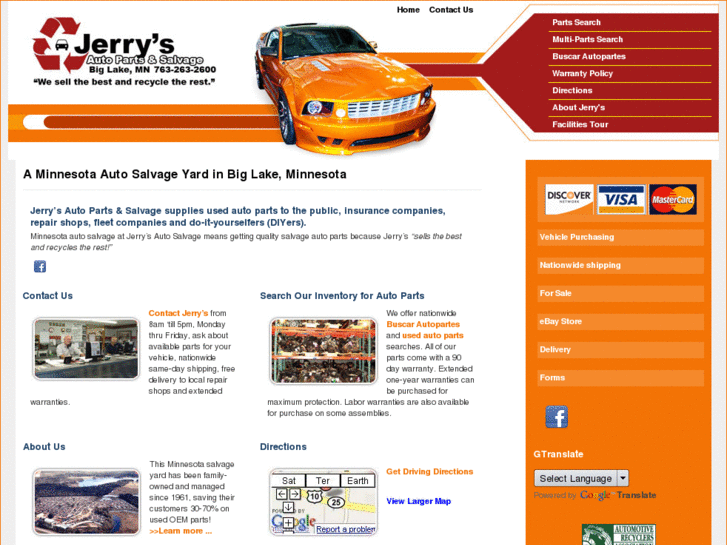 www.jerrysautosalvage.com