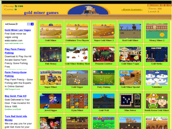 www.playgoldminergames.com