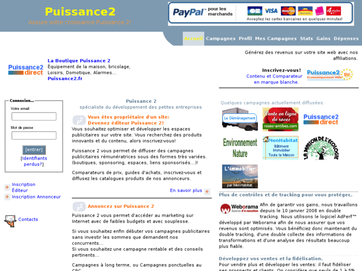 www.puissance2.net