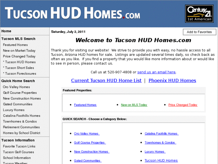 www.tucsonhudhomes.com