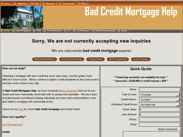 www.badcreditmortgagehelp.org