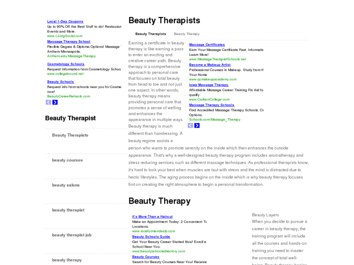 www.beautytherapists.net