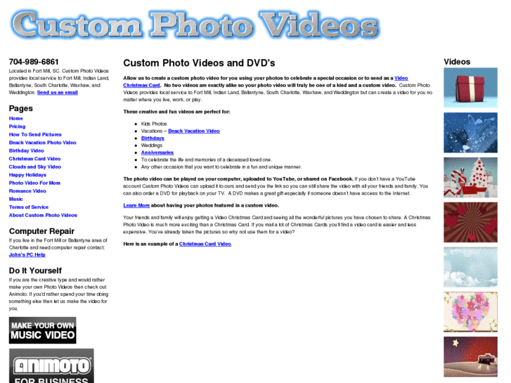 www.customphotovideos.com