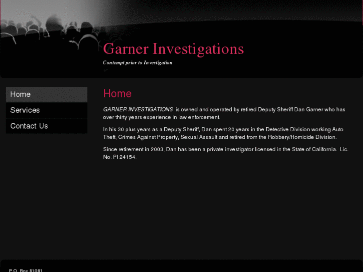 www.garnerinvestigations.com