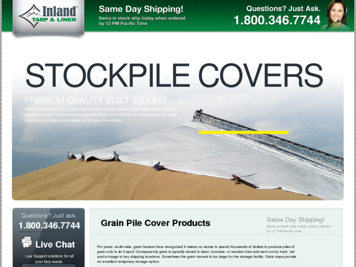 www.grainpilecover.com