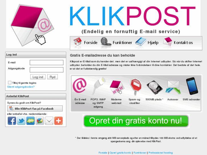 www.klikpost.dk